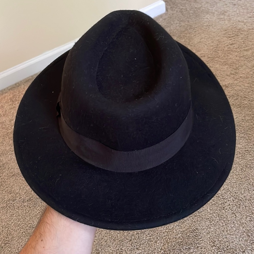 ALDO Black On Black Coven hat - Medium Unisex